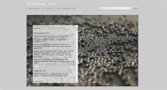 Desktop Screenshot of germainekoh.com
